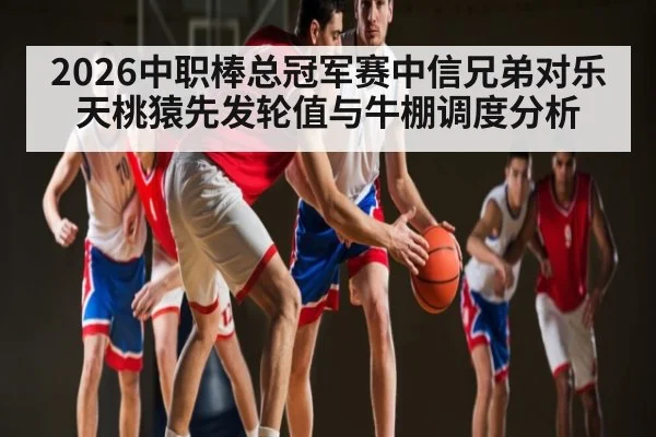 2026中职棒总冠军赛中信兄弟对乐天桃猿先发轮值与牛棚调度分析